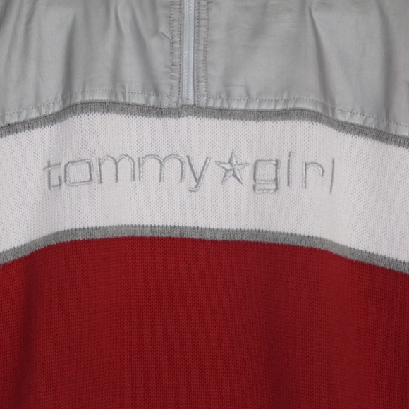 Tommy Girl by Tommy Hilfiger Knit Red Sweater - Picture 4 of 7